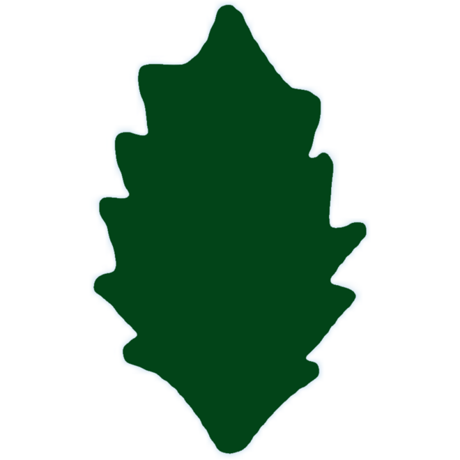 Plakfiguren hulstblad groen, 400 stuks